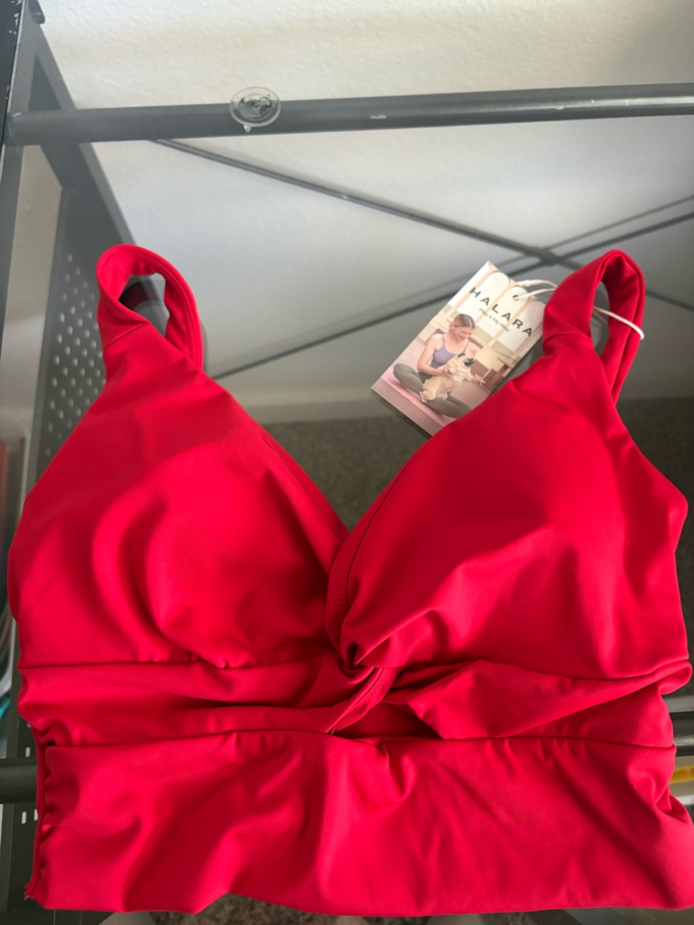 HALARA Bright Red Sports Bra